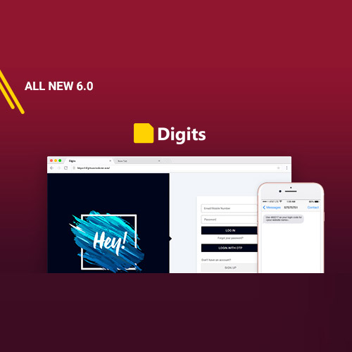 Digits : WordPress Mobile Number Signup and Login Digits : WordPress Mobile Number Signup and Login