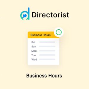 Directorist Business Hour