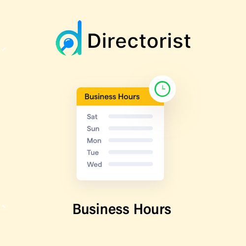 Directorist Business Hour Directorist Business Hour