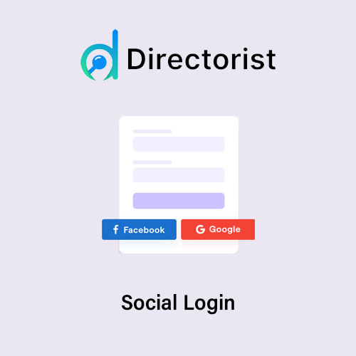 Directorist Social Login Directorist Social Login