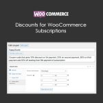 Discounts for WooCommerce Subscriptions