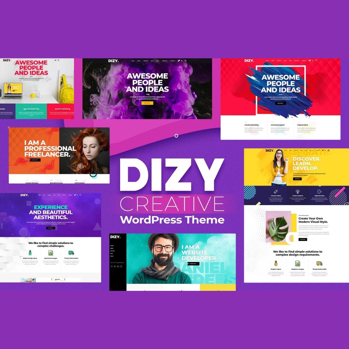 Dizy - Creative Portfolio Theme Dizy - Creative Portfolio Theme