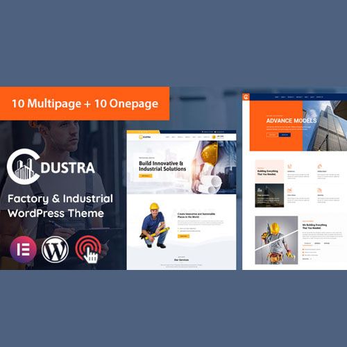 Dustra - Factory Industrial WordPress Dustra - Factory Industrial WordPress