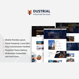 Dustrial - Factory & Industrial WordPress Theme