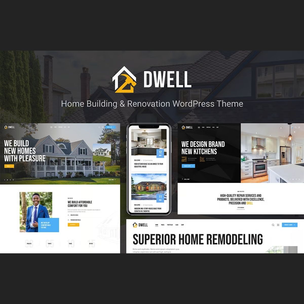 Dwell - Building, Construction & Renovation Theme Dwell - Building, Construction & Renovation Theme