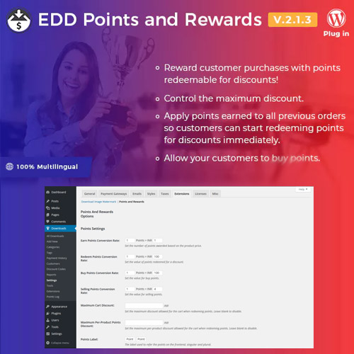 Easy Digital Downloads - Points and Rewards Easy Digital Downloads - Points and Rewards