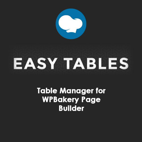 Easy Tables - Table Manager for WPBakery Page Builder Easy Tables - Table Manager for WPBakery Page Builder