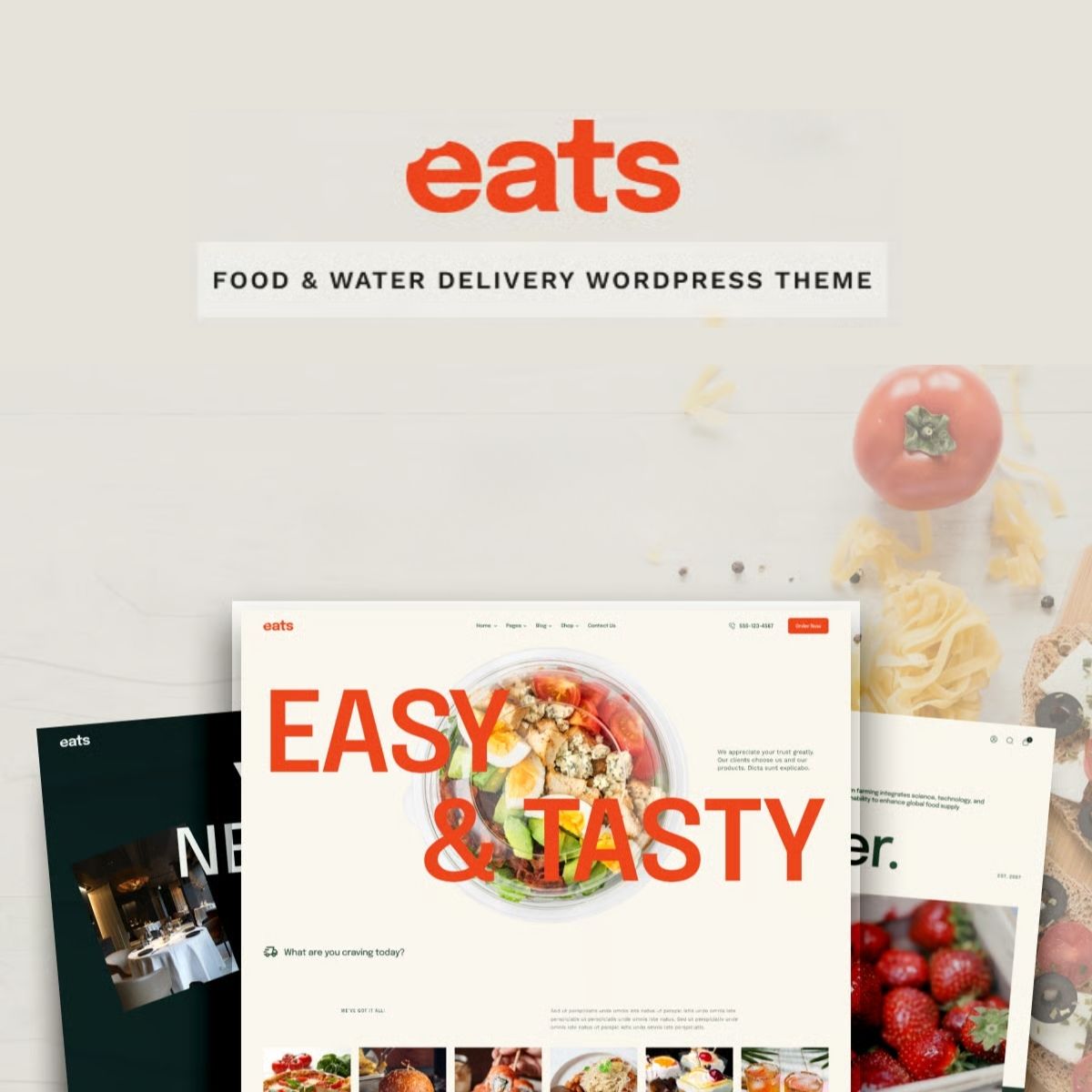 Eats - Water & Food Delivery WordPress Theme Eats - Water & Food Delivery WordPress Theme