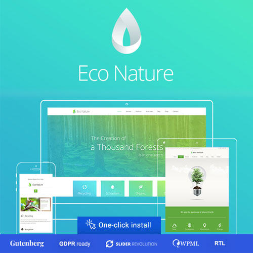 Eco Nature - Environment & Ecology WordPress Theme Eco Nature - Environment & Ecology WordPress Theme