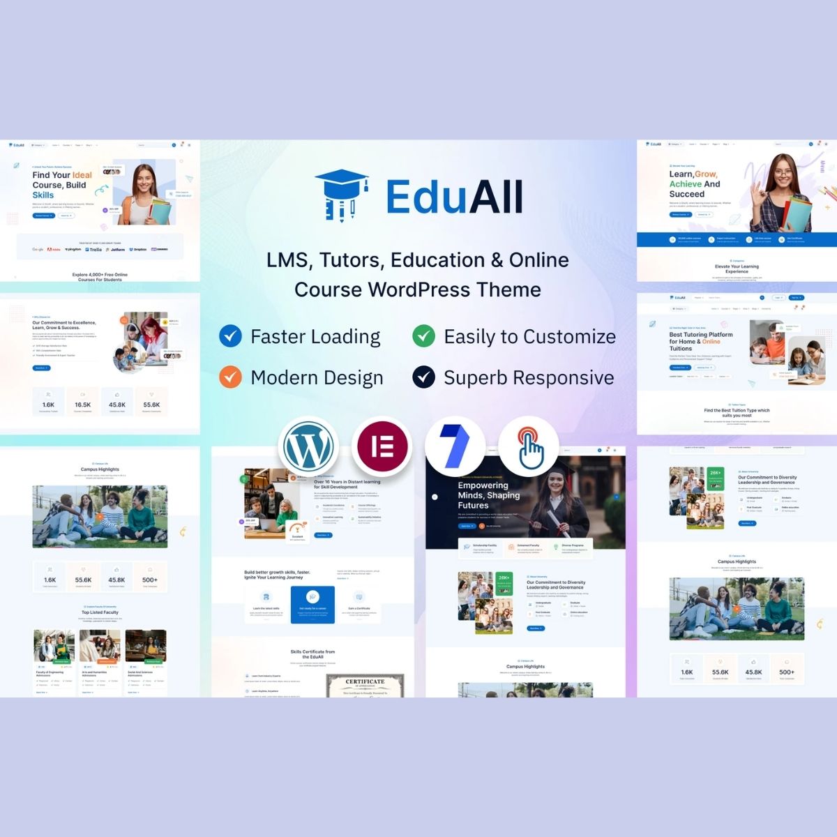 EduAll - Education LMS Tutors & Online Course WordPress Theme Multipurpose EduAll - Education LMS Tutors & Online Course WordPress Theme Multipurpose
