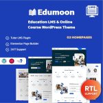 Edumoon - Education & Online Course LMS WordPress Theme + RTL