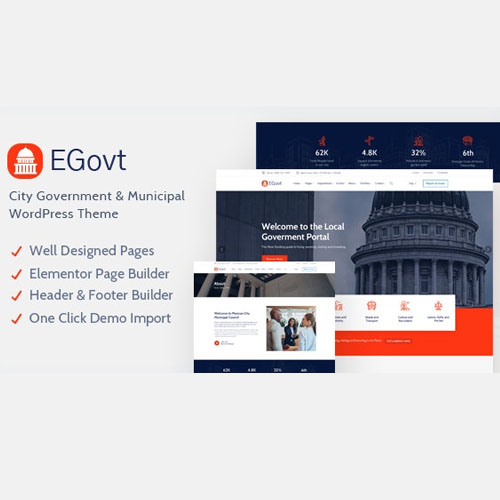 EGovt - City Government WordPress Theme EGovt - City Government WordPress Theme