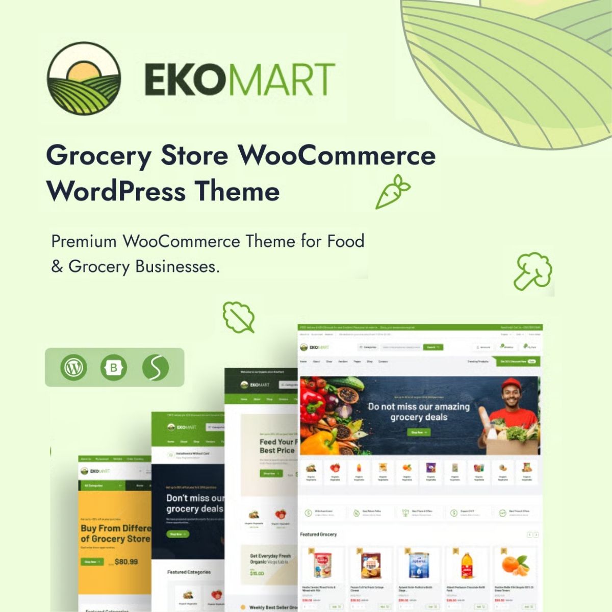 Ekomart - Grocery Shop WooCommerce WordPress Theme Ekomart - Grocery Shop WooCommerce WordPress Theme