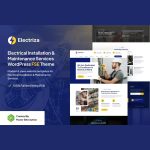 Electriza – Electrical Installation & Maintenance Services Gutenverse FSE WordPress Theme