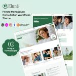 Elune - Private Menopause Consultation & Midlife Wellness WordPress Theme