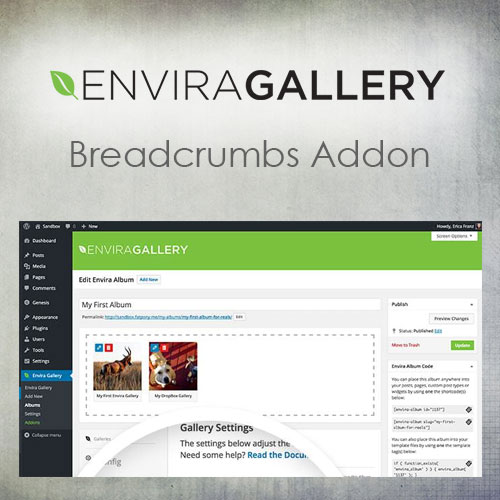 Envira Gallery - Breadcrumbs Addon Envira Gallery - Breadcrumbs Addon