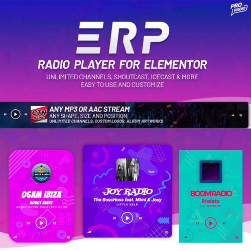 Erplayer - Radio Player for Elementor Erplayer - Radio Player for Elementor