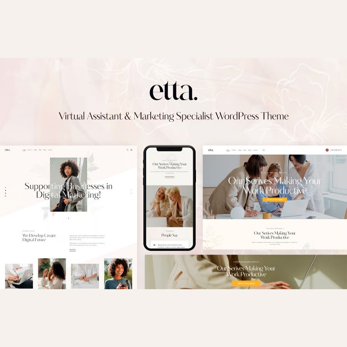 Etta - Marketing, SEO & Sales WordPress Theme Etta - Marketing, SEO & Sales WordPress Theme