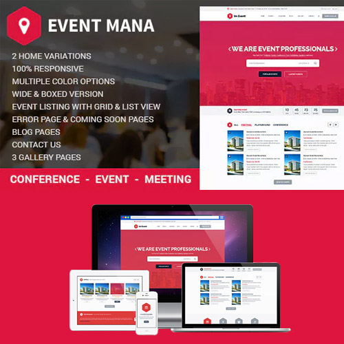 Event Management WordPress Theme Event Management WordPress Theme