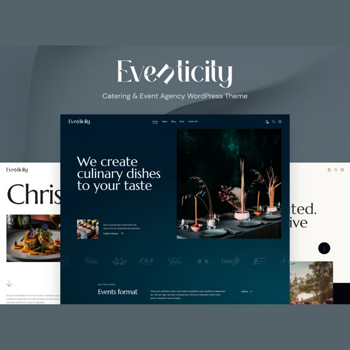 Eventicity - Catering & Meeting Conference WordPress Theme Eventicity - Catering & Meeting Conference WordPress Theme