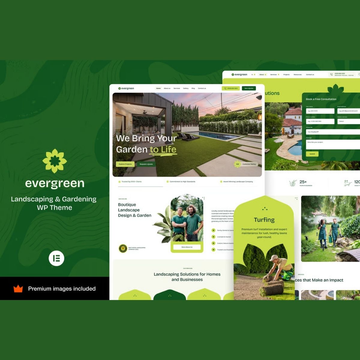 EverGreen – Landscaping Gardening WordPress Theme EverGreen – Landscaping Gardening WordPress Theme