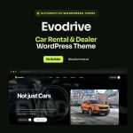 Evodrive - Car Rental & Dealer WordPress Theme