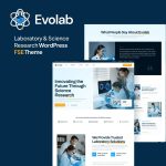 Evolab - Laboratory & Science Research Gutenverse FSE WordPress Block Theme
