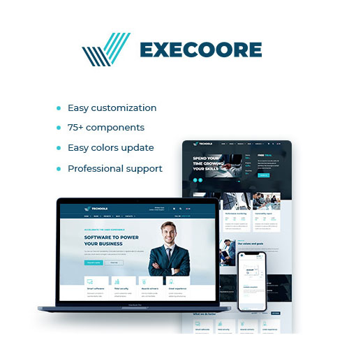 Execoore - Technology And Fintech Theme Execoore - Technology And Fintech Theme