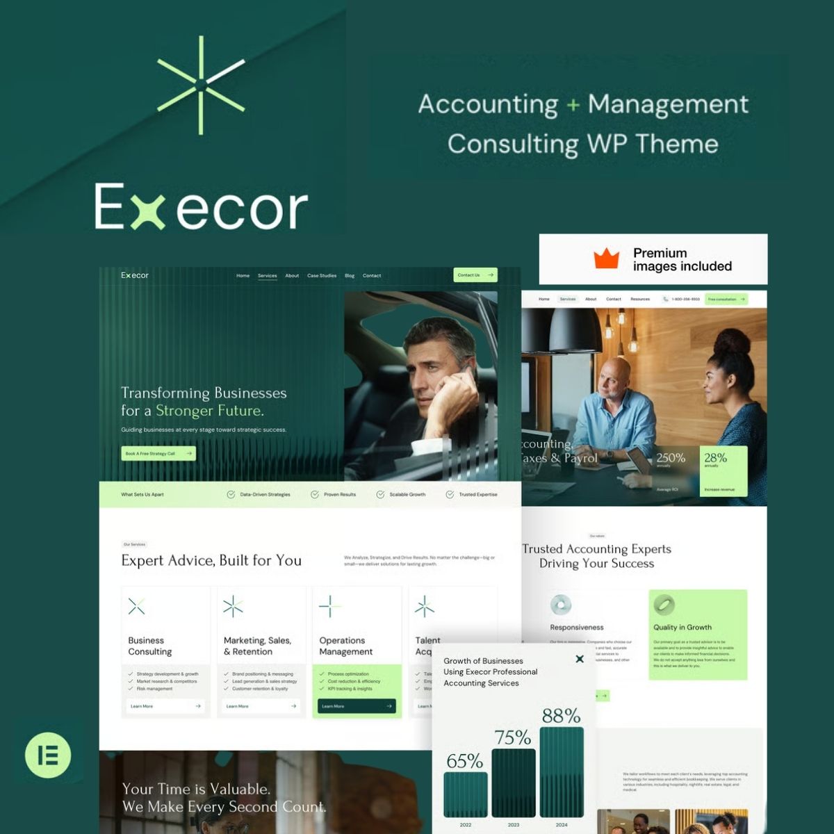 Execor – Accounting and Management Consulting WordPress Theme Execor – Accounting and Management Consulting WordPress Theme