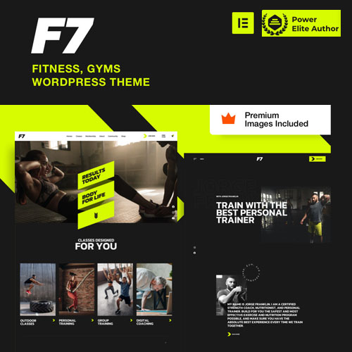 F7 - Gym WordPress Theme F7 - Gym WordPress Theme