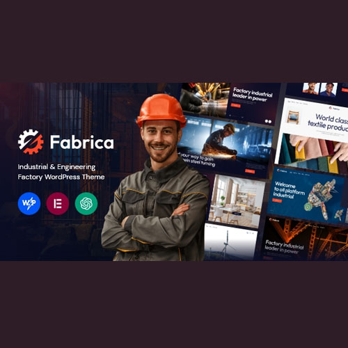 Fabrica - Industrial & Engineering Factory Theme Fabrica - Industrial & Engineering Factory Theme