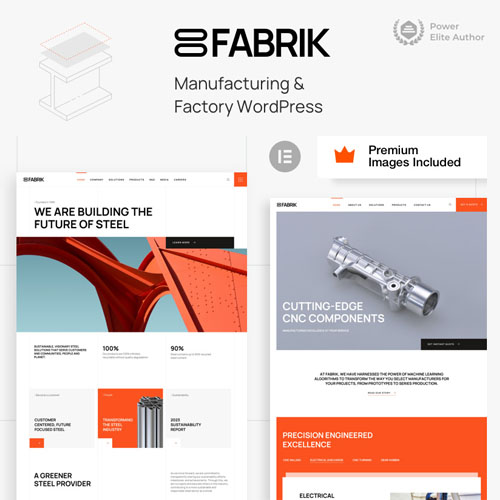 Fabrik - Industrial WordPress Theme Fabrik - Industrial WordPress Theme