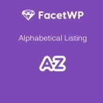 FacetWP - Alphabetical Listing