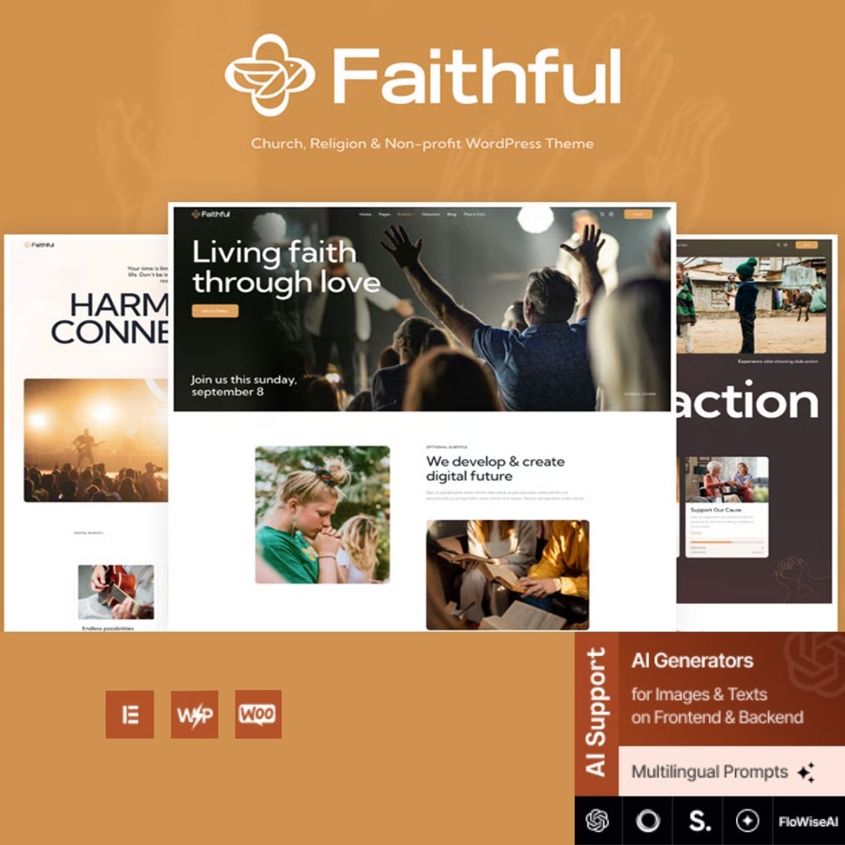 Faithful - Church & Religion Non-profit WordPress Theme Faithful - Church & Religion Non-profit WordPress Theme
