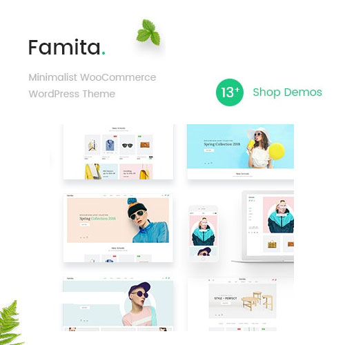 Famita - Minimalist WooCommerce WordPress Theme Famita - Minimalist WooCommerce WordPress Theme