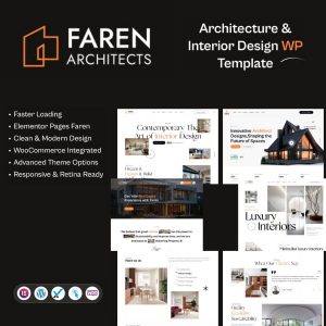 Faren - Architecture and Interior Design WordPress Theme