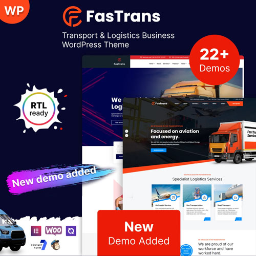 Fastrans - Logistics WordPress Theme Fastrans - Logistics WordPress Theme