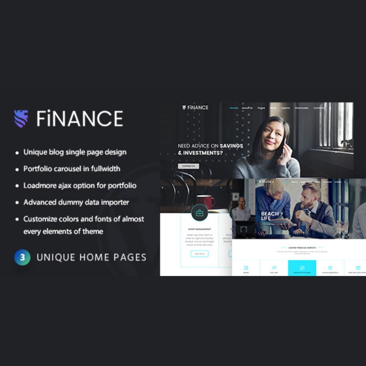 Finance Consultant - Consulting WordPress Theme Finance Consultant - Consulting WordPress Theme