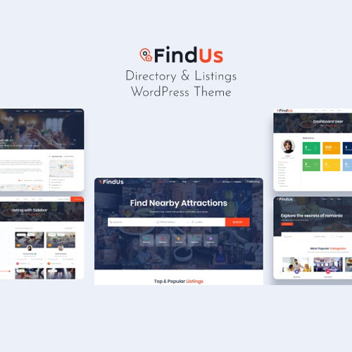 Findus - Directory Listing WordPress Theme Findus - Directory Listing WordPress Theme