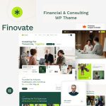 Finovate – Financial Advisors & Business Consulting WordPress Theme