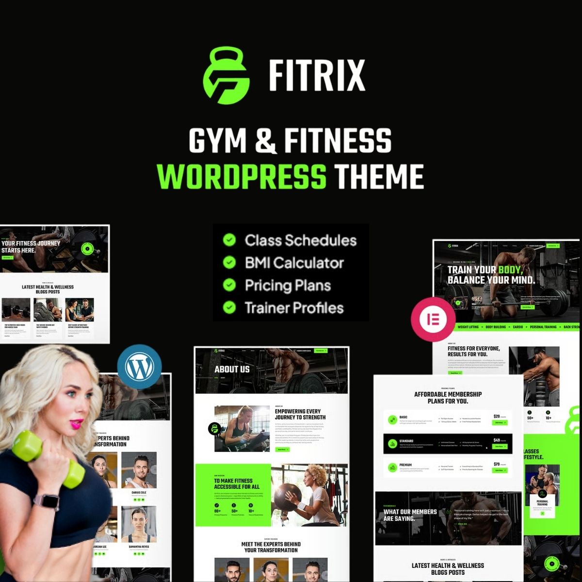 Fitrix | GYM & Fitness WordPress Theme Fitrix | GYM & Fitness WordPress Theme
