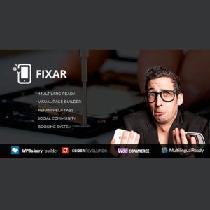 Fixar - Phone & Computer AI Repair Wordpress Theme