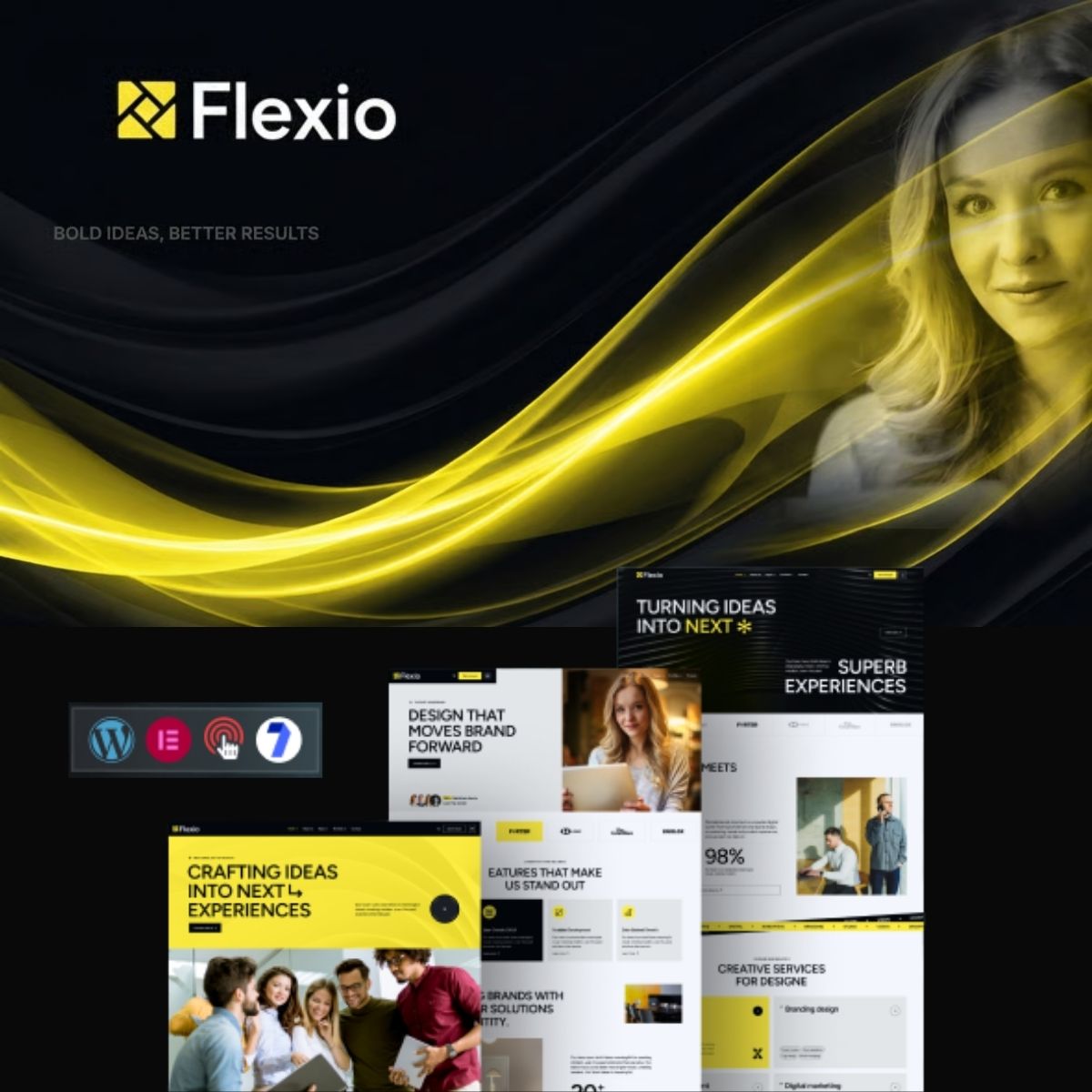 Flexio - Modern WordPress Theme Flexio - Modern WordPress Theme