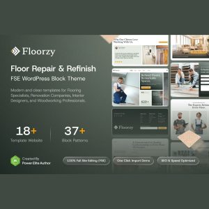 Floorzy – Floor Repair & Refinish FSE WordPress Block Theme