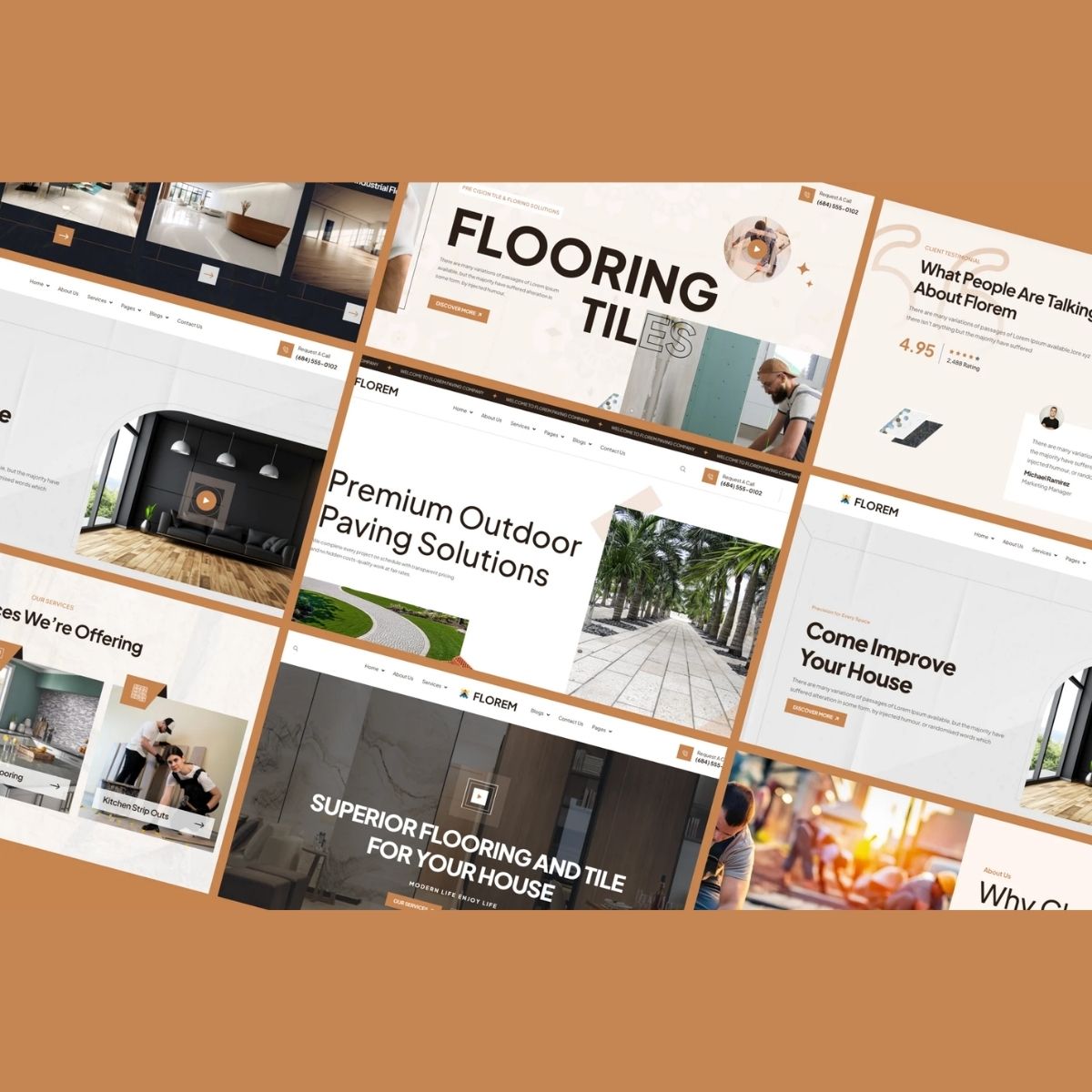 Florem - Tiling & Flooring WordPress Theme Florem - Tiling & Flooring WordPress Theme