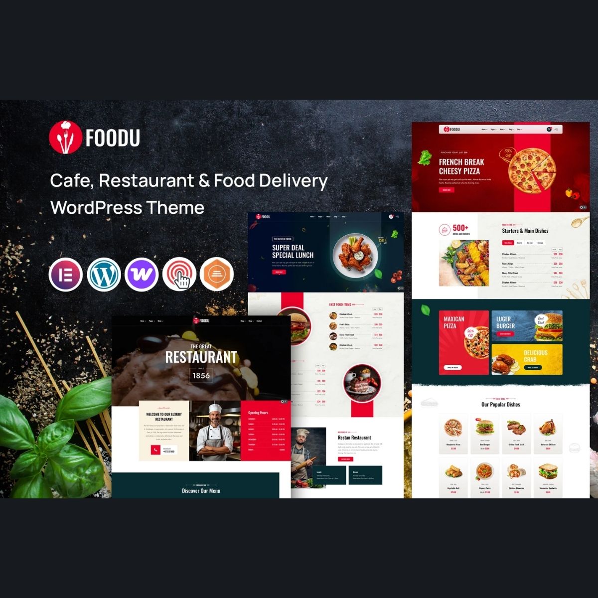 Foodu - Food & Restaurant WordPress Theme Foodu - Food & Restaurant WordPress Theme