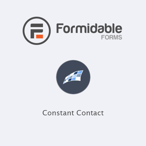 Formidable Forms - Constant Contact Formidable Forms - Constant Contact