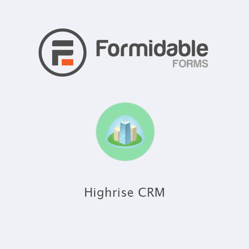 Formidable Forms - Highrise CRM Formidable Forms - Highrise CRM