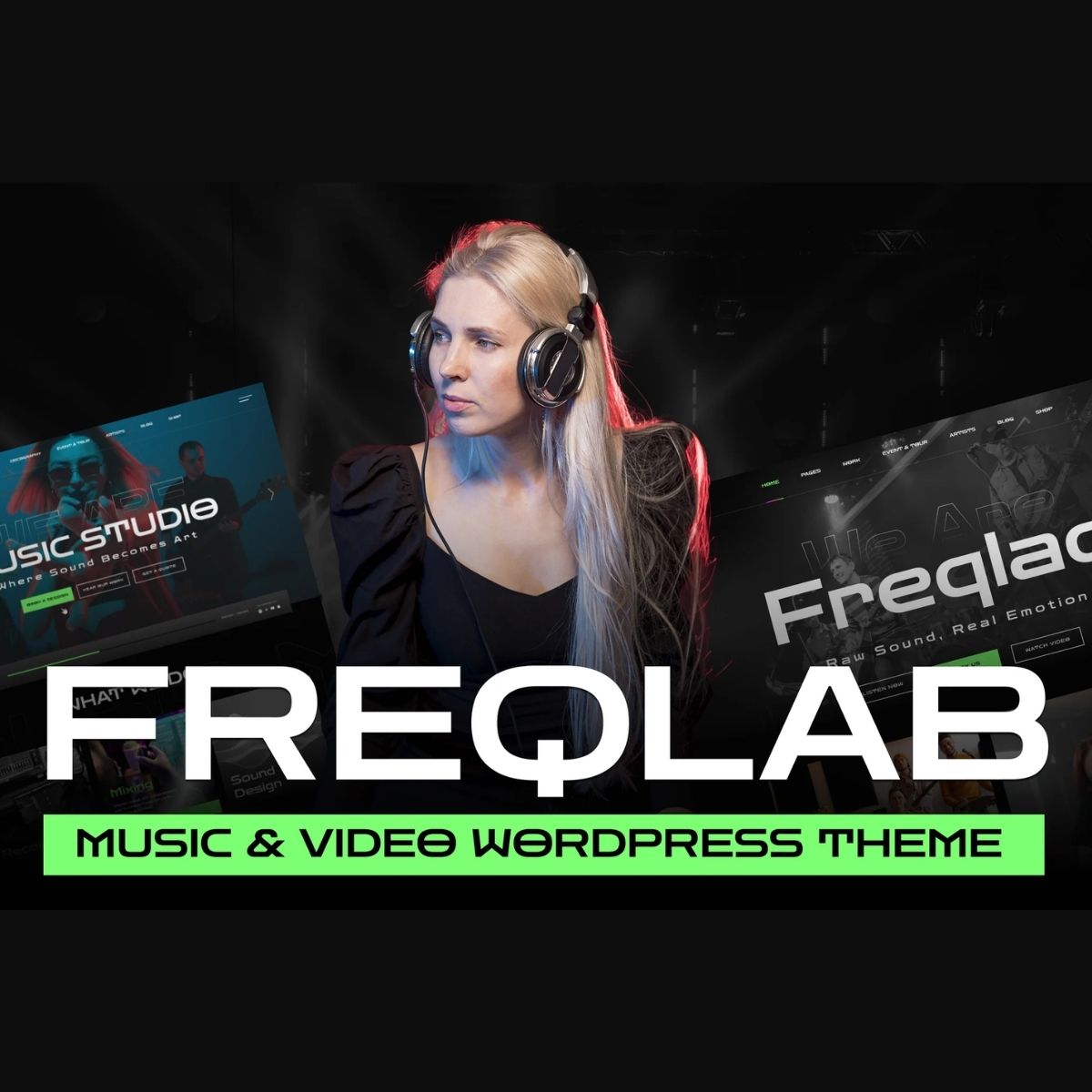 Freqlab - Music & Video WordPress Theme Freqlab - Music & Video WordPress Theme