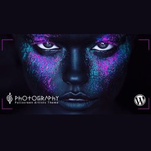 FullScreen Artist - Portfolio, Photography WordPress Theme